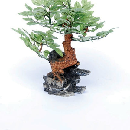Penn-Plax Bonsai-Baum auf Stein – Ornamente und sonstige Dekoration für das Aquarium bei AquascapingForLife