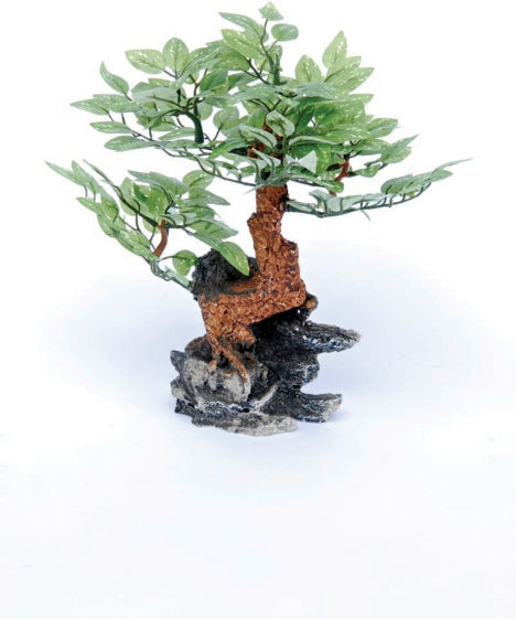Penn-Plax Bonsai-Baum auf Stein – Ornamente und sonstige Dekoration für das Aquarium bei AquascapingForLife