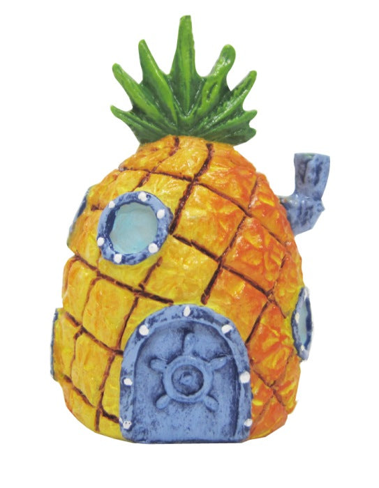 Penn-Plax Mini Ananas Haus (5 cm) – Ornamente und sonstige Dekoration für das Aquarium bei AquascapingForLife