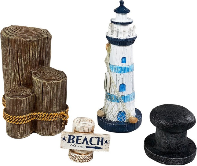 Penn-Plax Deko Kit Meer (4 Stück) – Ornamente und sonstige Dekoration für das Aquarium bei AquascapingForLife