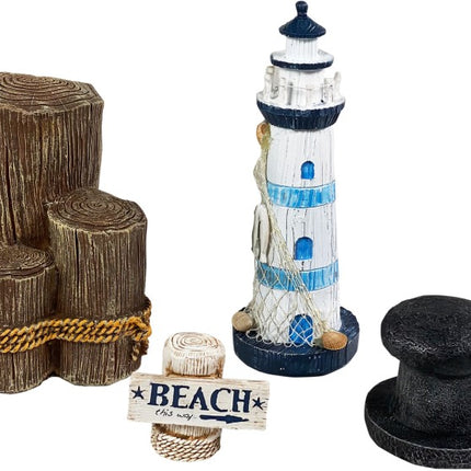 Penn-Plax Deko Kit Meer (4 Stück) – Ornamente und sonstige Dekoration für das Aquarium bei AquascapingForLife