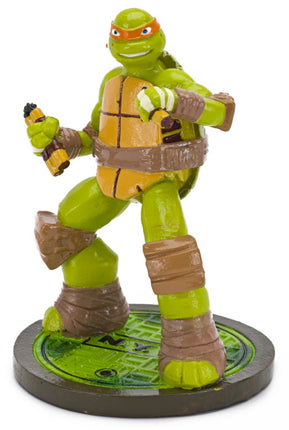 Penn-Plax Ninja Turtles - Michelangelo (9,5 cm) – Ornamente und sonstige Dekoration für das Aquarium bei AquascapingForLife
