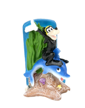 Penn-Plax Micky Maus - Goofy & Delfin (6 cm) – Ornamente und sonstige Dekoration für das Aquarium bei AquascapingForLife