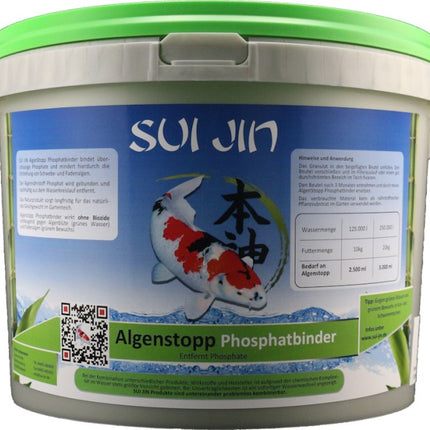 Sui Jin AlgenStopp Phosphatbinder 5L – Wasserzusätze/Dünger/Medikamente für das Aquarium bei AquascapingForLife