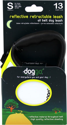 doggo Hunde Rollleine neongelb – Ansicht 2
