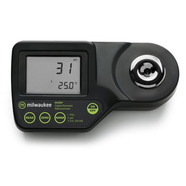 Milwaukee MA887 Digitales Refraktometer – Wassertests für das Aquarium bei AquascapingForLife