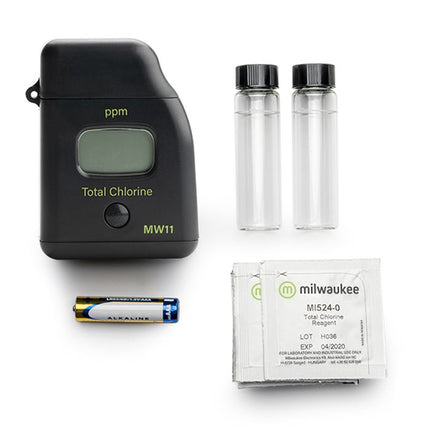 Milwaukee MW11 Handphotometer gesamtes Chlor – Ansicht 4