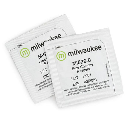 Milwaukee MI526-25 Pulverreagenz freies Chlor (25 Stück) – Ersatzteil für das Aquarium bei AquascapingForLife