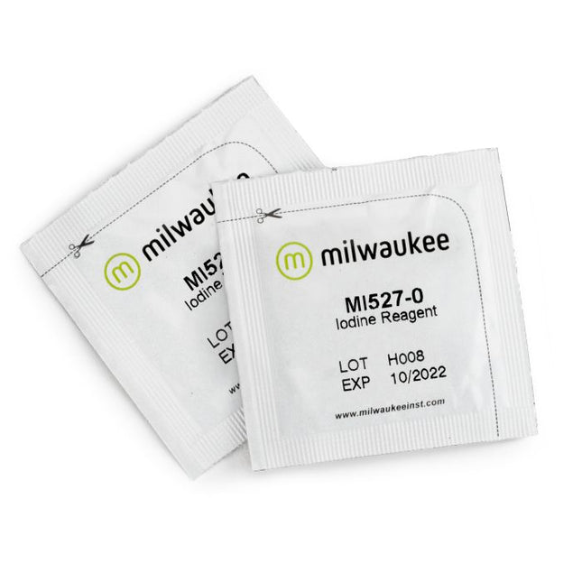 Milwaukee MI527-25 Pulverreagenz Iodin (25 Stück) – Ersatzteil für das Aquarium bei AquascapingForLife