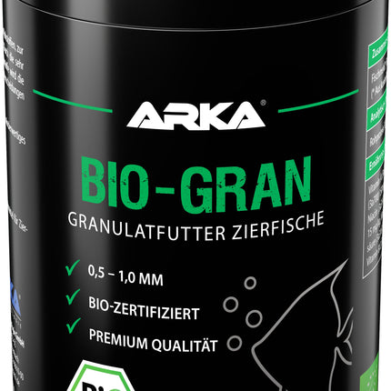 ARKA BIO GRAN - Granulatfutter für Zierfische -  Granulatfutter Zierfische