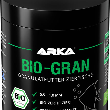 ARKA BIO GRAN - Granulatfutter für Zierfische -  Granulatfutter Zierfische