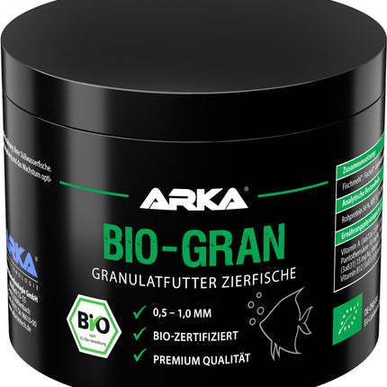 ARKA BIO GRAN - Granulatfutter für Zierfische -  Granulatfutter Zierfische