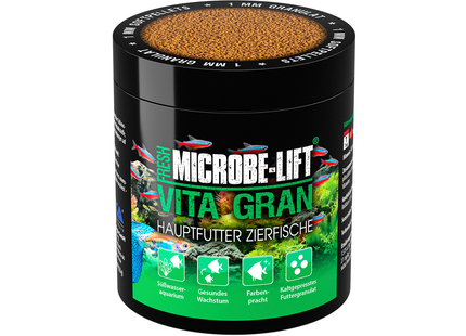 Microbe-Lift Vita Gran Granulatfutter - Hauptfutter Zierfische