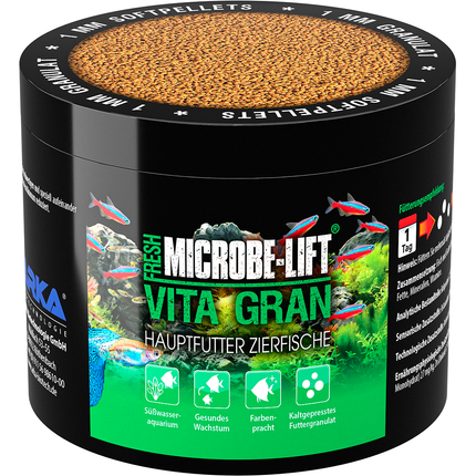 Microbe-Lift Vita Gran Granulatfutter - Hauptfutter Zierfische