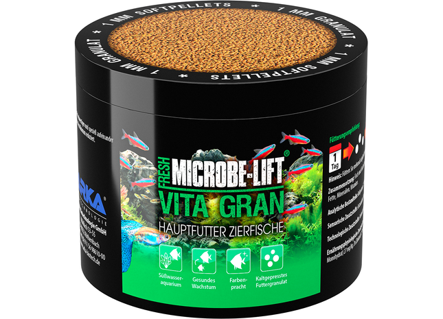 Microbe-Lift Vita Gran Granulatfutter - Hauptfutter Zierfische
