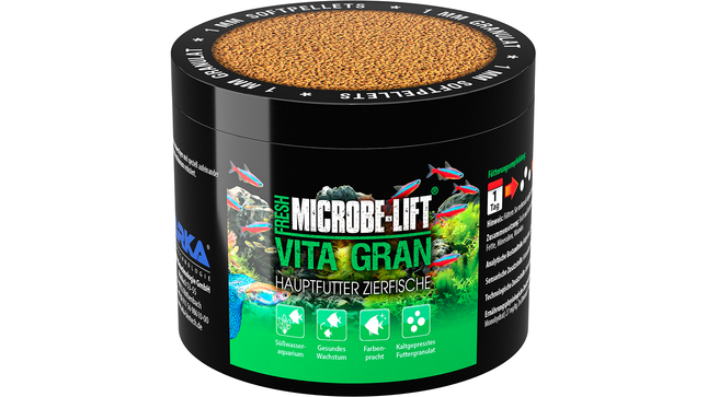 Microbe-Lift Vita Gran Granulatfutter - Hauptfutter Zierfische