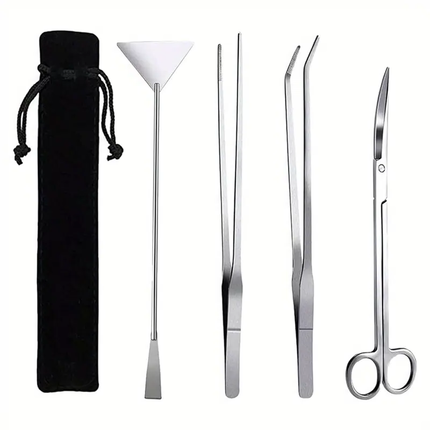 GarnelenTv - Premium 4-in-1-Pflege-Set aus Edelstahl