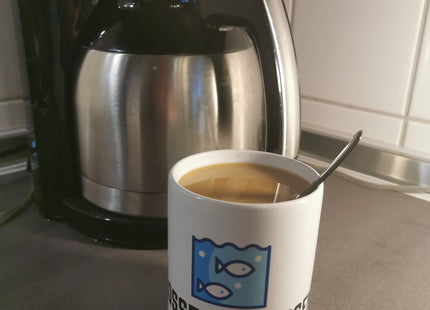 Flossengenossen Tasse – Perfektes Accessoire für Aquaristik-Liebhaber

