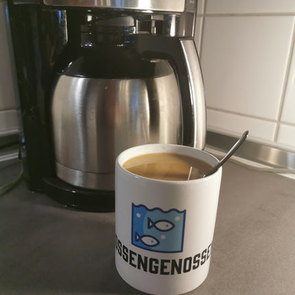 Flossengenossen Tasse – Perfektes Accessoire für Aquaristik-Liebhaber
