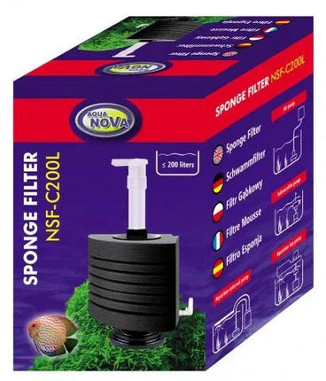 Aqua Nova Eck-Schwammfilter 200L - GarnelenTv-Shop