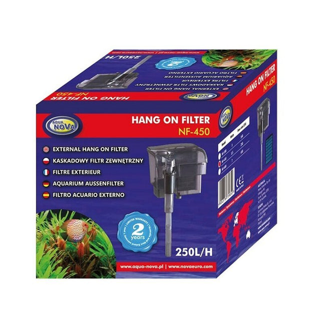 Aqua Nova Hang on Filter 250 l/h - GarnelenTv-Shop