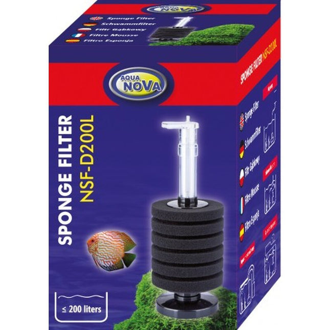 Aqua Nova Stand Bio-Schwammfilter 200 L - Garnelensicher - GarnelenTv-Shop
