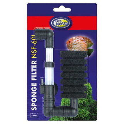 AquaNova - Luftheberfilter mit einem Bio-Schwammfilter bis 60l für Zuchtanlagen - GarnelenTv-Shop