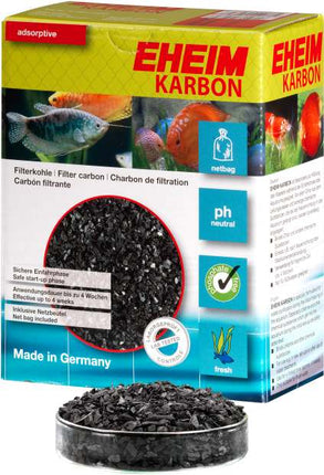 Eheim KARBON + Netzbeutel – Filtermedium für das Aquarium bei AquascapingForLife