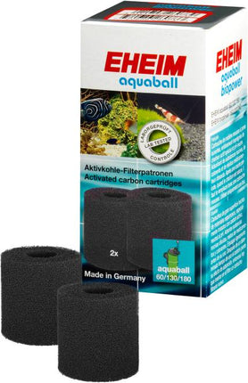 Eheim Kohlepatrone (2 Stk)(2402/03)(2411/12/13 – Filtermedium für das Aquarium bei AquascapingForLife