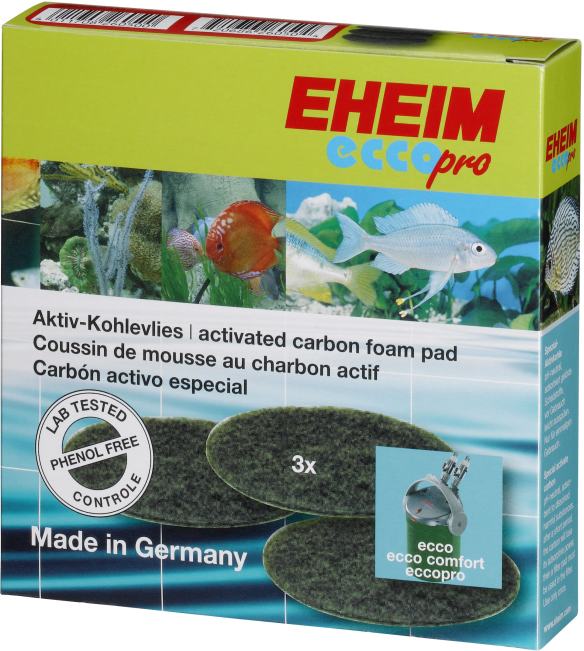 Eheim Aktivkohlevlies – Filtermedium für das Aquarium bei AquascapingForLife