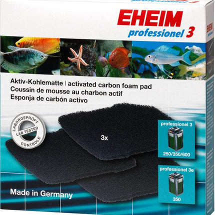Eheim Aktivkohlematte (3 Stk) 2271/73/75, – Filtermedium für das Aquarium bei AquascapingForLife