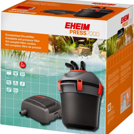 Eheim PRESS7000 Set mit Druckfilter – Aquarienfilter für das Aquarium bei AquascapingForLife
