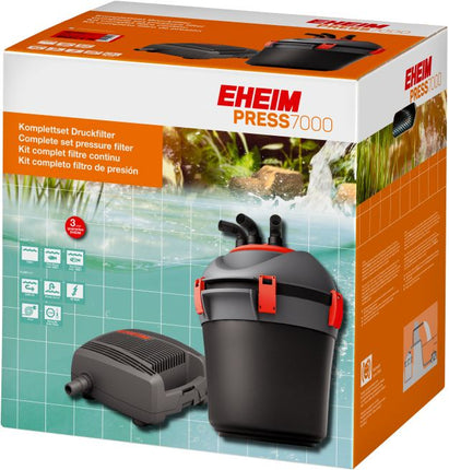 Eheim PRESS7000 Set mit Druckfilter – Aquarienfilter für das Aquarium bei AquascapingForLife