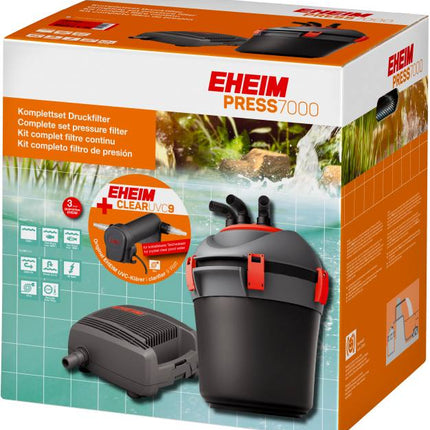 Eheim PRESS 7000 inkl. Clear-UVC 9 – Aquarienfilter für das Aquarium bei AquascapingForLife