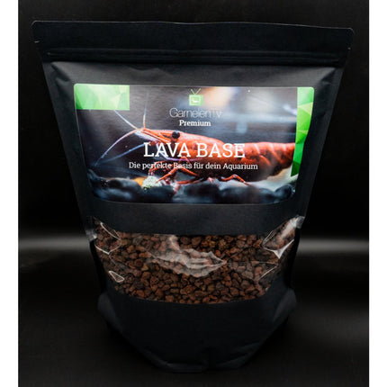 Premium Lava Base 3kg - Basis für jedes Aquarium - GarnelenTv-Shop