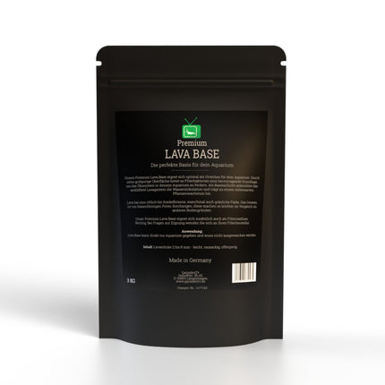 Premium Lava Base 3kg - Basis für jedes Aquarium - GarnelenTv-Shop