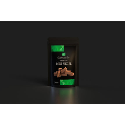 Premium Mini Ziegel "Chocolate" - GarnelenTv-Shop