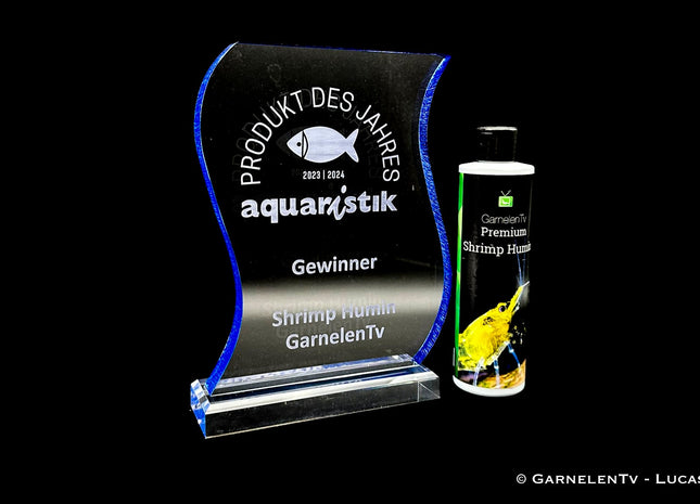 Premium Shrimp Humin 250 ml | Huminstoffe für Zwerggarnelen | Made in Germany