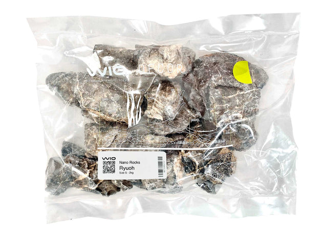 WIOdecor-NanoRocks | Ryuoh (Minilandschaft) Nano Rocks, 2kg | 1-10cm